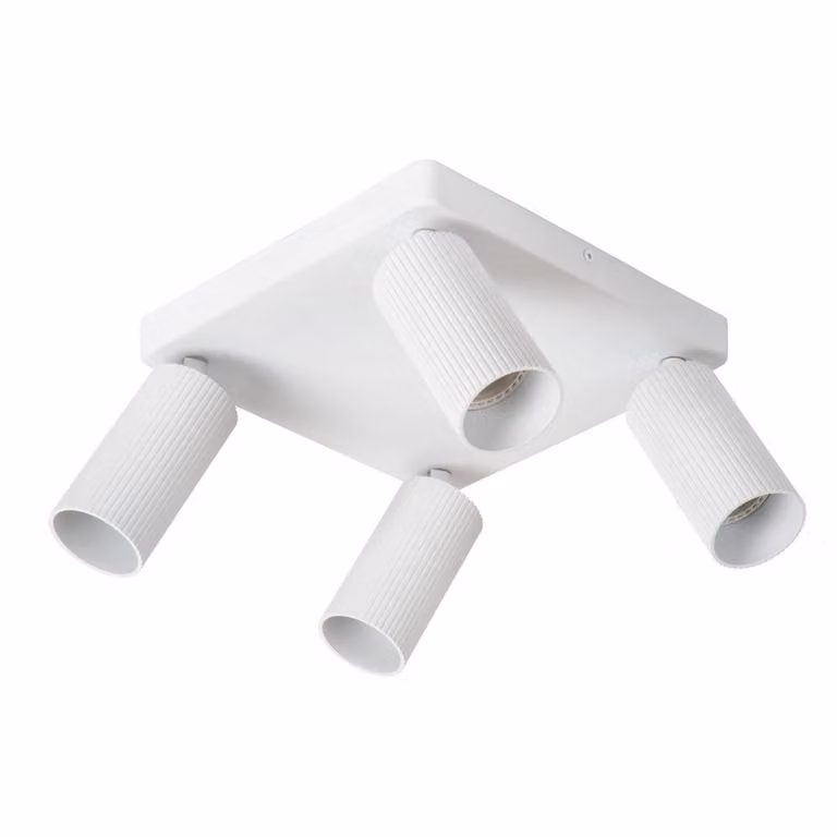 Lucide Clubs 4-lichts opbouw plafondspot wit