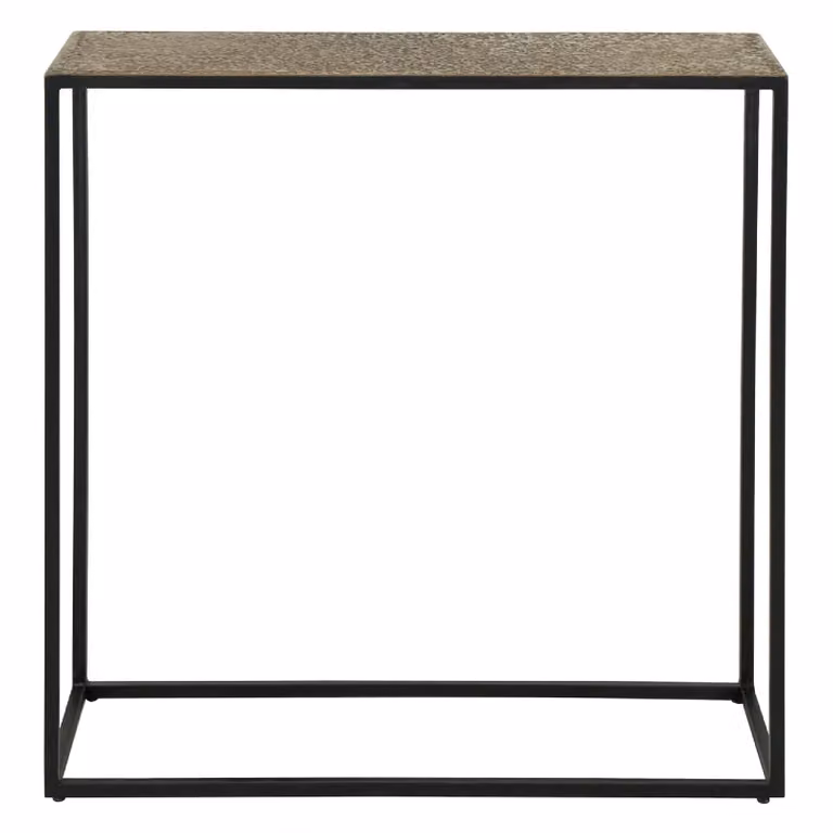 Nest of Nora Haltafel - Metalen sidetable - Antiek brons