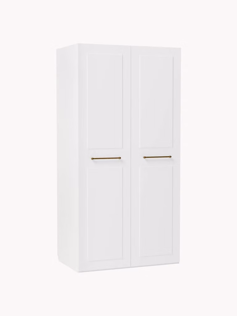 Westwing Collection Modulaire draaideurkast Charlotte, Breedte: 100 cm, Hoogte: 200 cm