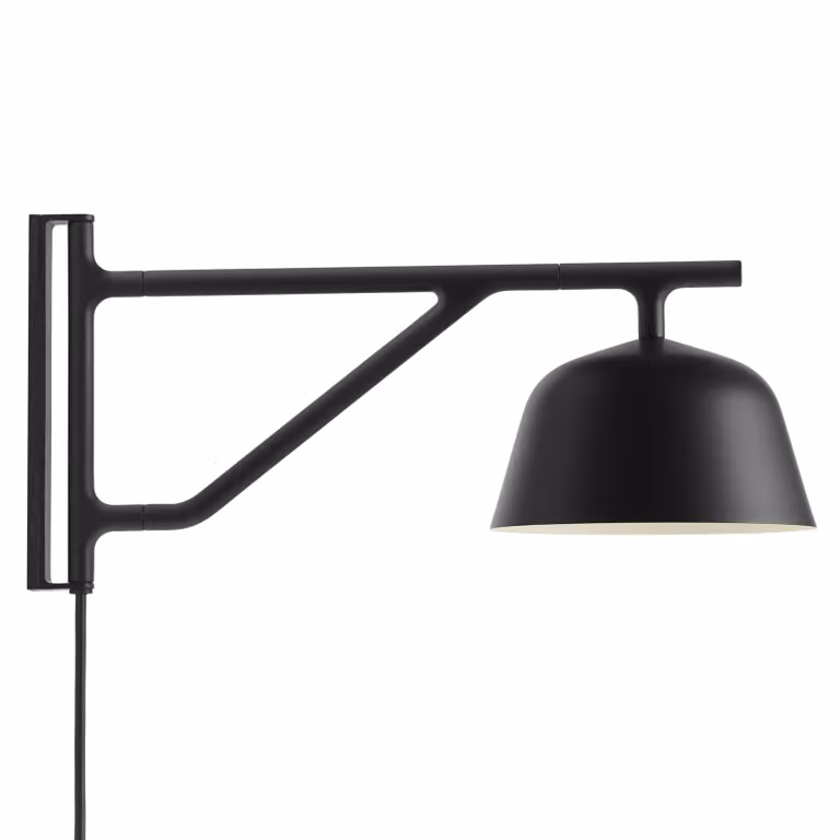 Muuto Ambit Wandlamp Black Aluminium
