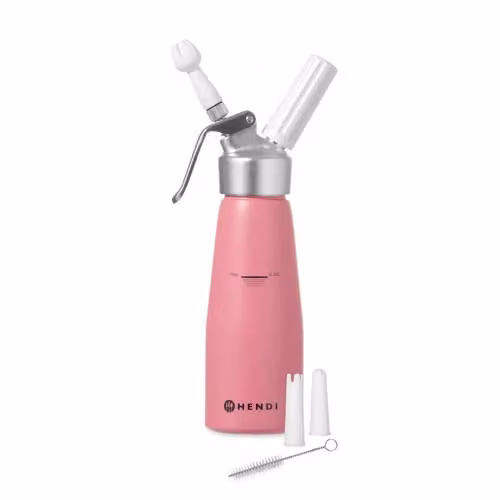 Hendi Slagroomspuit Pastel Roze - 500 ml