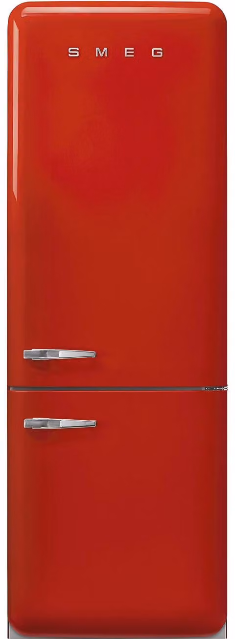 Smeg FAB38RRD6 Koelkast met Fresh Zone compartiment, Rood, 481 liter