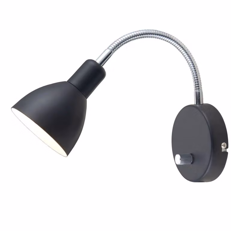 Halo Design Denver Wandlamp Black - Metaal
