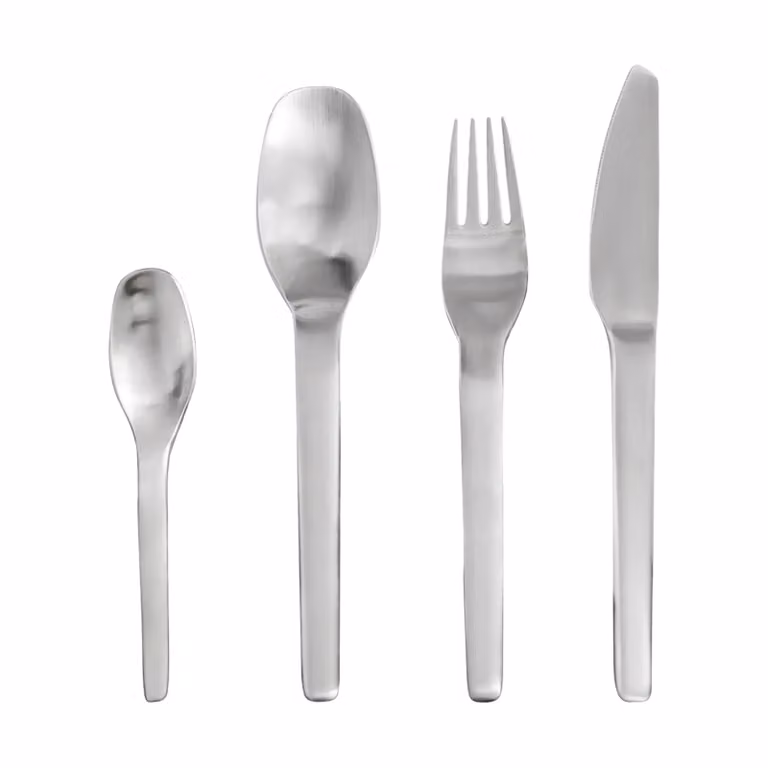Aida Enso 16-delig bestekset Satin van staal