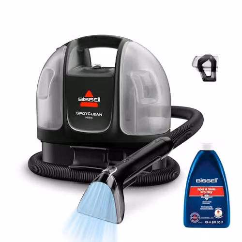 Bissell SpotClean Mini Snoergebonden Tapijtreiniger 41491 voor tapijten, trappen en bekleding met 0,5 liter tankinhoud