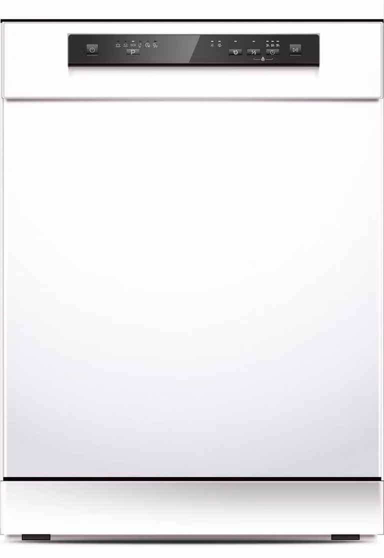 Everglades EVDW61450BW Vrijstaande Vaatwasser - Wit - 14 Couverts - 42dB Zeer Stil - B-Klasse