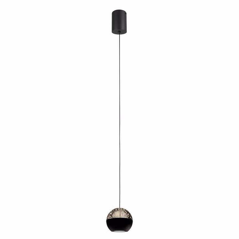 Steinhauer Belluno Led Pendel - Zwart - Aluminium