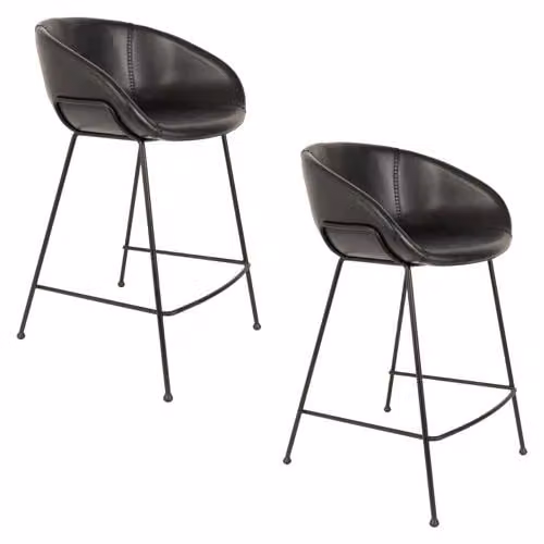 Zuiver Feston counter barkruk set van 2
