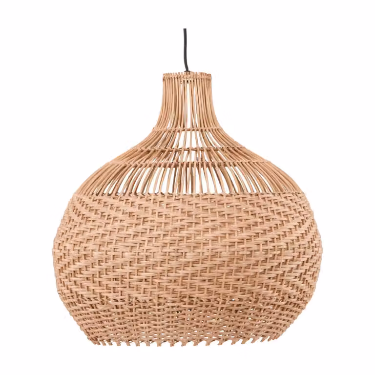 Nest of Nora Rotan hanglamp met rieten kap - Nature