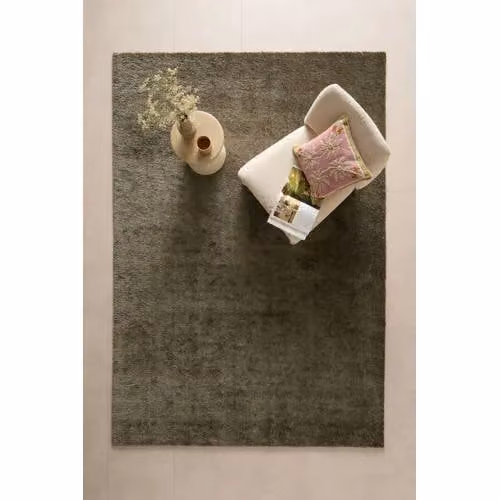 NOUS Living vloerkleed Tiemen groen, modern en rechthoekig, 290 x 200 cm