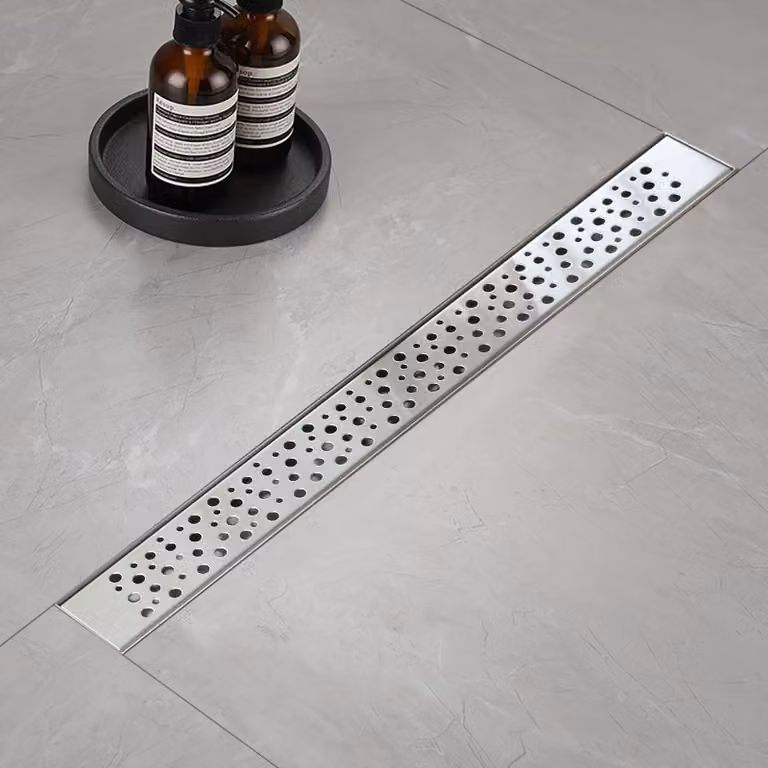 Italiaanse Douchebak 100 cm inclusief afvoer met sifon en filter