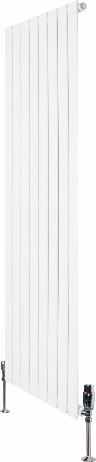Monster Shop Plat verwarmingspaneel met ventielen, Wit, 1600 x 560 mm