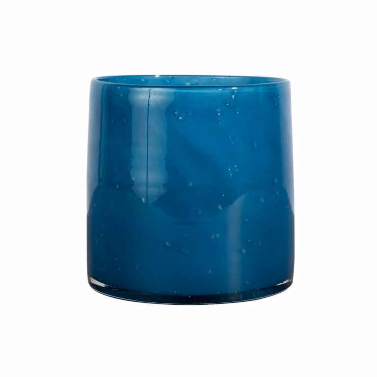 Byon Calore theelicht-vaas Petrol Ø15 cm