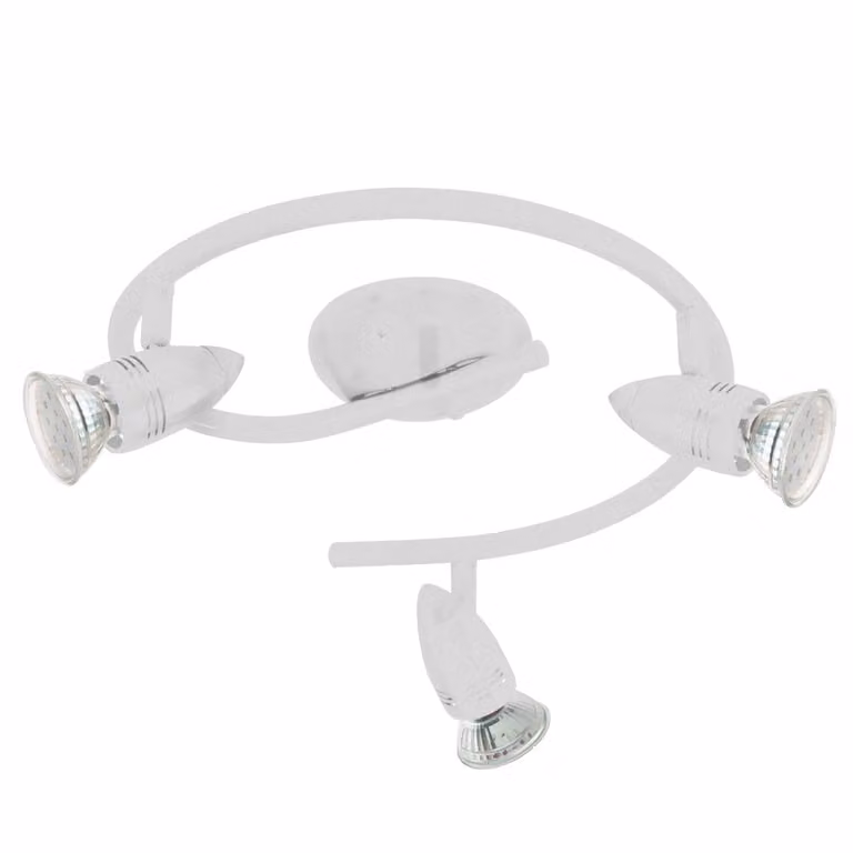 Eglo Magnum-Led 3-lichts opbouwspot wit