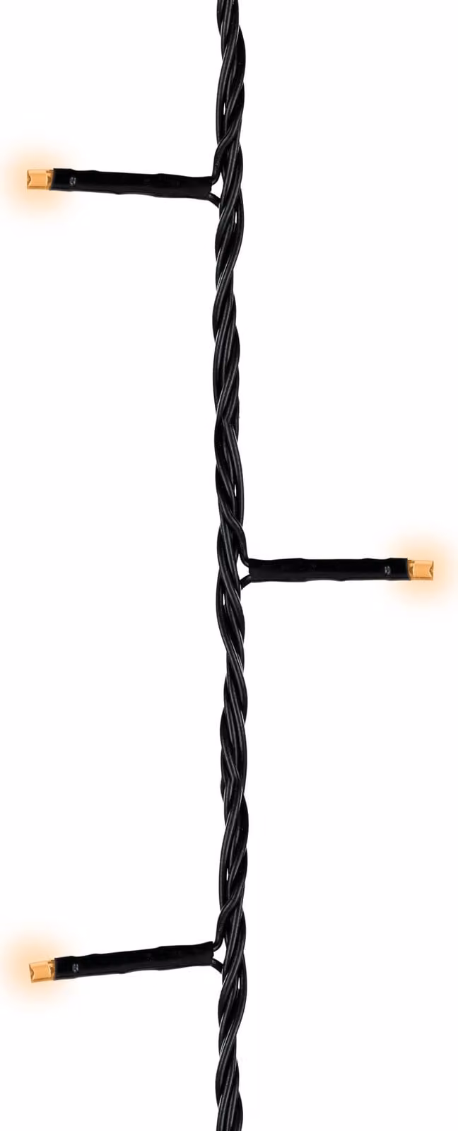 Kaemingk LED-lichtketting klassiek wit met 40 LED's en zwarte kabel, 3 meter