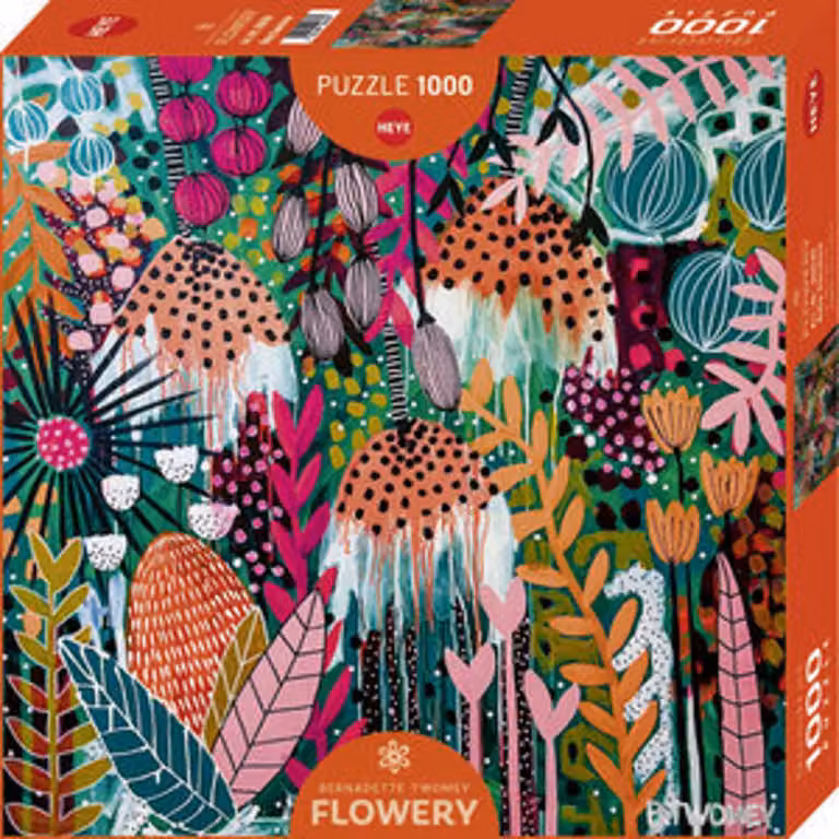 Heye Puzzle Ruby Sunshine Bloemig