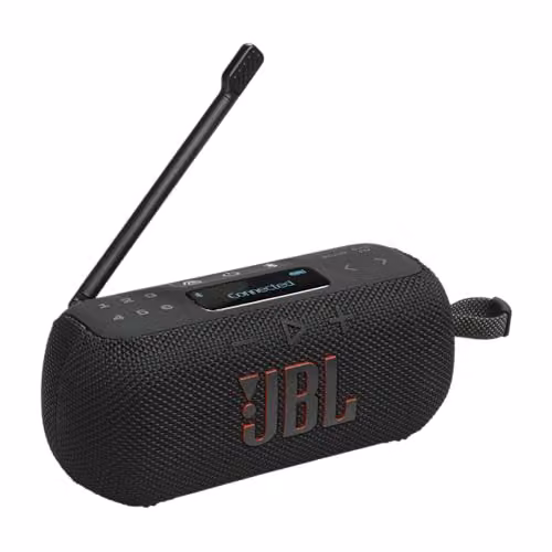 JBL Tuner 3 Draagbare DAB+/FM Bluetooth-radio Zwart