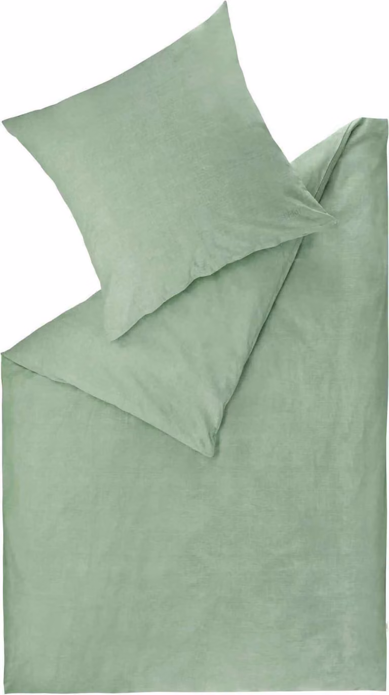 ESPRIT Beddengoed model HARP met versterkte kussenslopen, groen, 135 x 200 cm