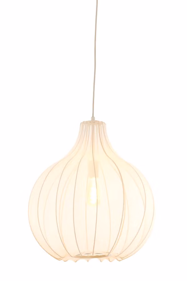 Light & Living Elati hanglamp beige, B: 50 cm, D: 50 cm, H: 53 cm