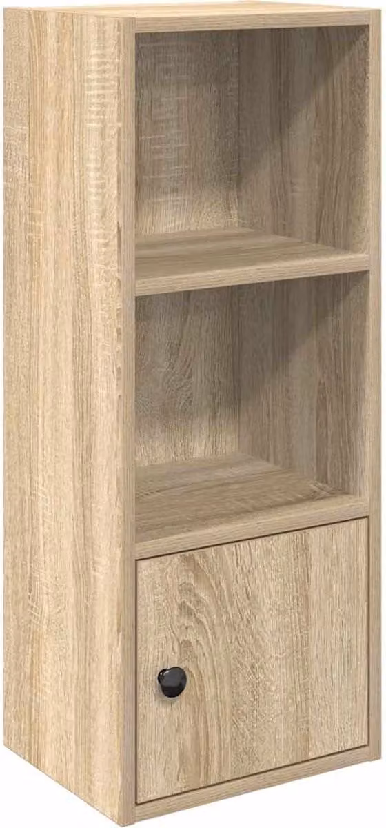 vidaXL Boekenkast van hout in sonoma eikenkleur B/D/H: 31 x 24 x 77 cm