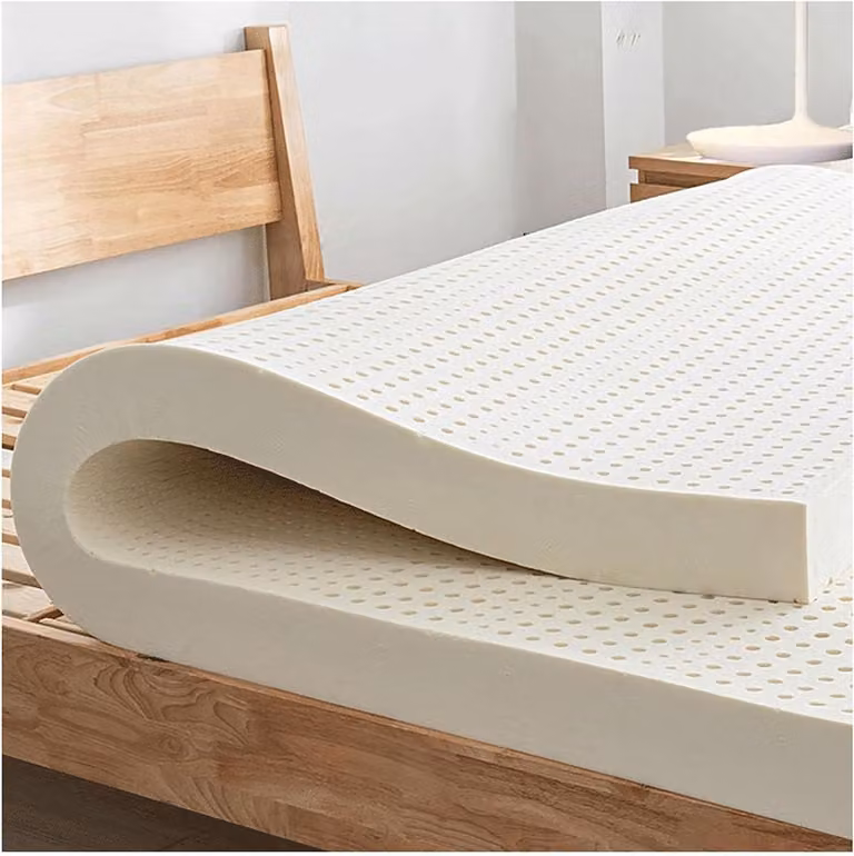 Hypoallergene natuurlijke latex matras topper voor volwassenen, 70 x 130 cm