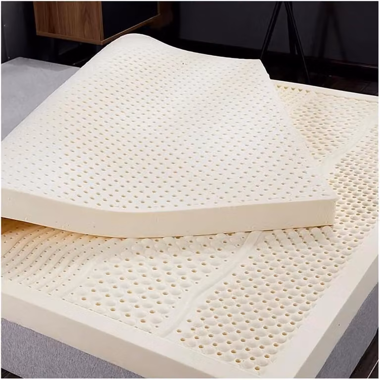 Natuurlijke Latex Matras en Topper voor Volwassenen - Wit