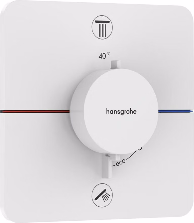 Hansgrohe ShowerSelect Comfort Q UP Thermostatische douchearmatuur met safety stop en doucheset