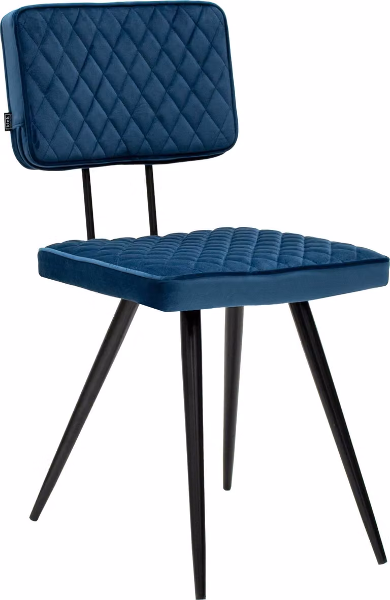 Kick Collection Eetkamerstoel Toby - Donkerblauw