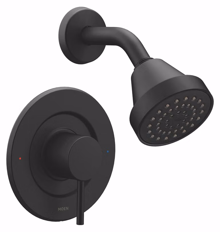 Moen Align T2192BL Douchekraan met Thermostaat, Matzwart
