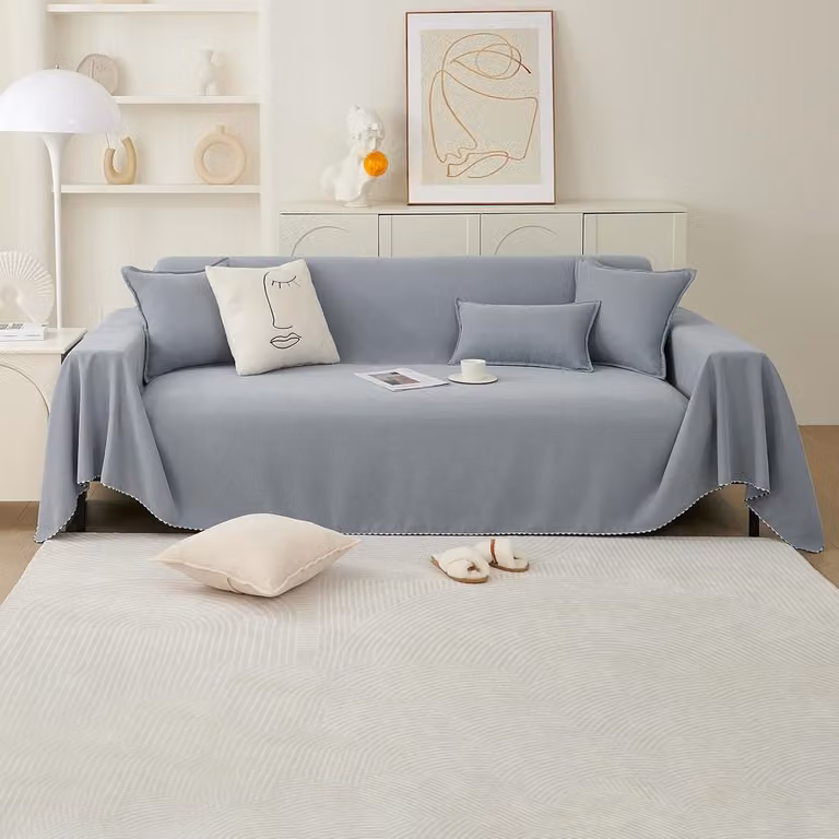 Omkeerbare Chenille Sofahoes Extra Groot voor uw bank