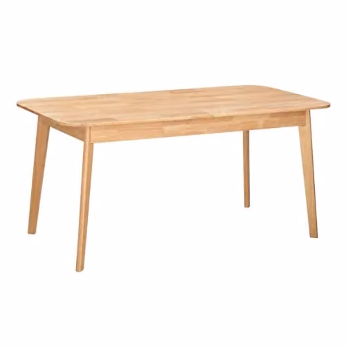 Calicosy Soline uitschuifbare eettafel van massief hout, 160 tot 200 cm