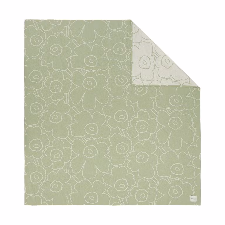 Marimekko Piirto Unikko sprei Pear-off white 260 x 260 cm