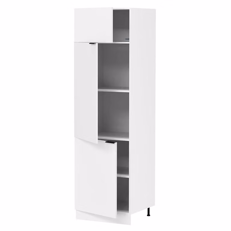 VCM Keukenkast met deuren, wit, H 207 x B 60 x D 57 cm