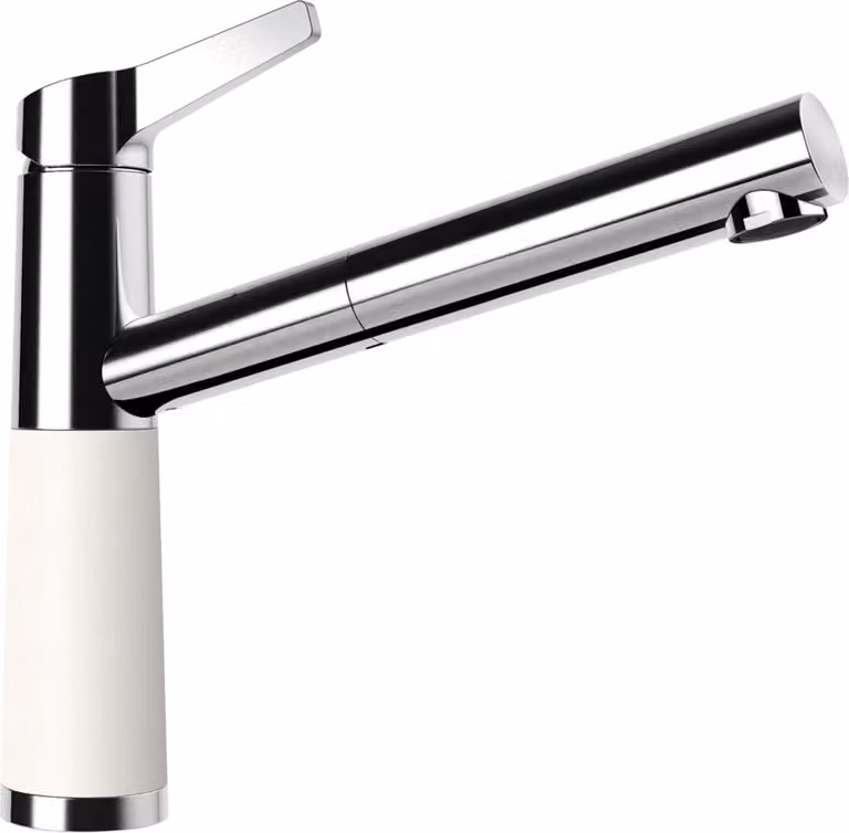 Schock laagdrukarmatuur SC-510 Polaris met doucheuitloop en Cristadur technologie