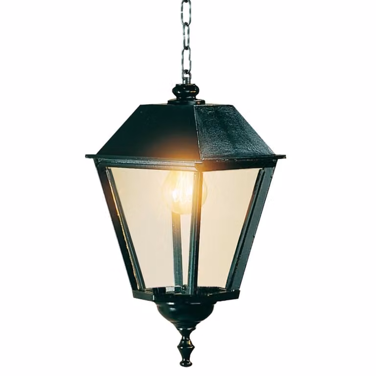 KS Verlichting Nostalgische Bergeijk Chain K5 Hanglamp met Ketting - Groen