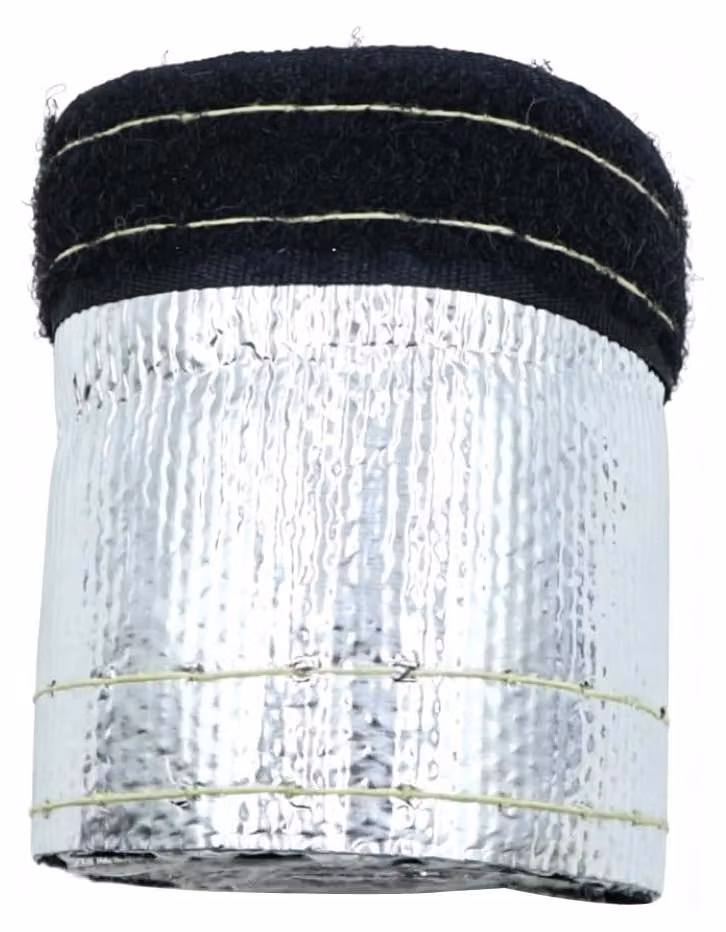 Dripio Warmtebeschermingsslang van aluminium-titanium, 1 meter, binnendiameter: 10 mm, zelfklevend