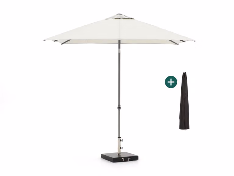 Shadowline Push-up parasol Kees Smit Tuinmeubelen B/D: 240 x 240 cm