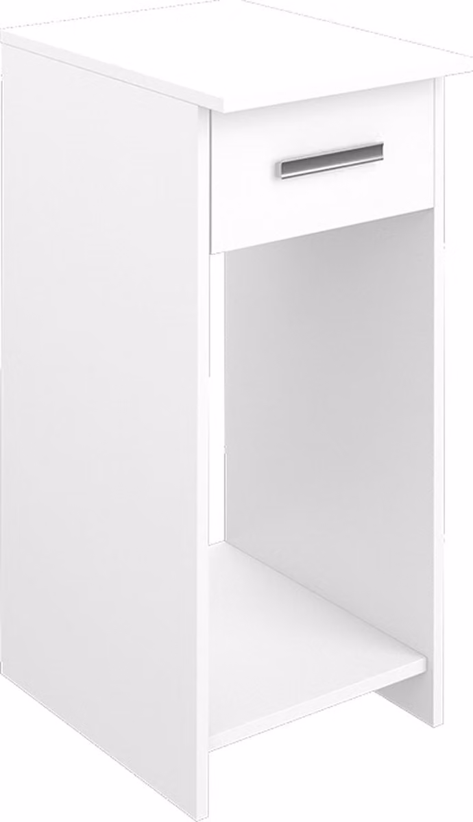 Vicco Odin PC kast Wit B: 35,1 cm, D: 45 cm, H: 77 cm