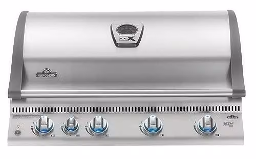 Napoleon LEX 605 Inbouw gasbarbecue in RVS voor in de tuin
