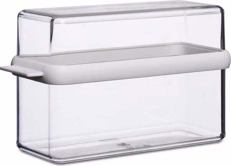 Mepal Brooddoos Stora, Wit, 1600 ml, B: 21,7 cm, D: 9,2 cm, H: 12,9 cm