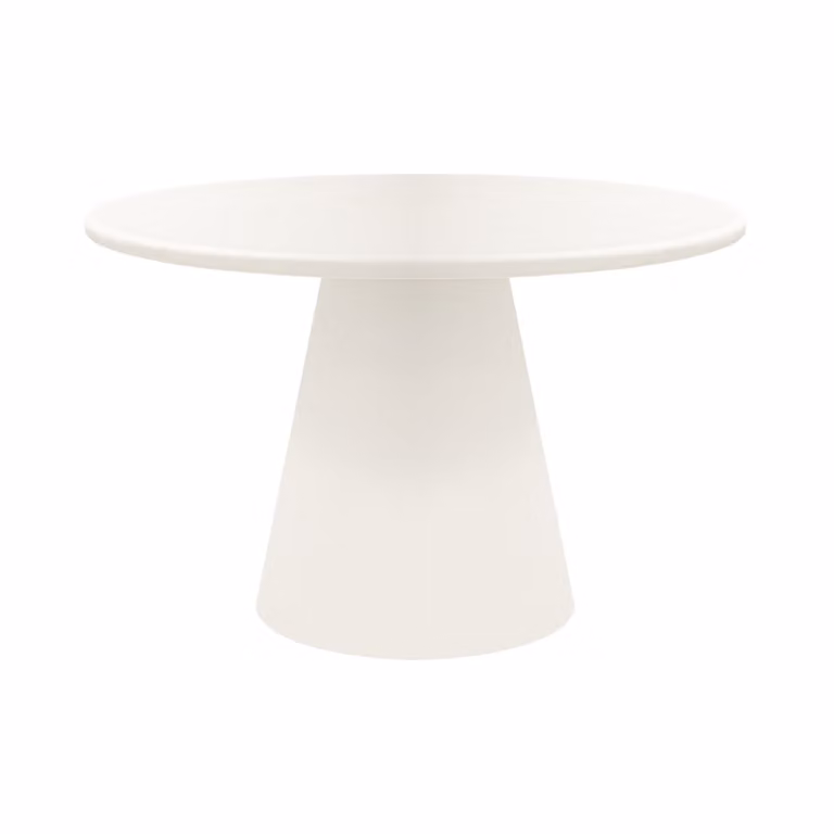 Kick Collection eettafel Troy - Rond - Wit - Diameter: 180 cm