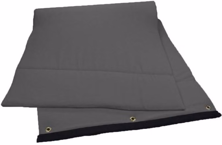 Geluidsisolatieplaat van staal voor akoestische absortie en geluidsbarrière, 87,6 x 208,3 cm