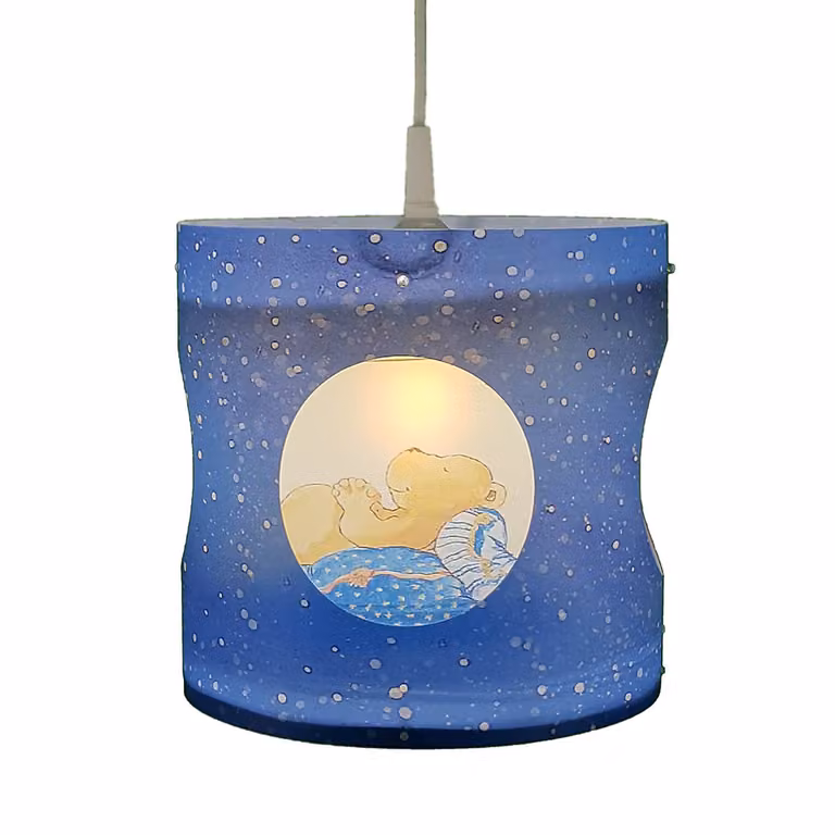 home24 Kinderkamerlamp Beertjes in meerdere kleuren, B: 25 cm, D: 27 cm, H: 25 cm