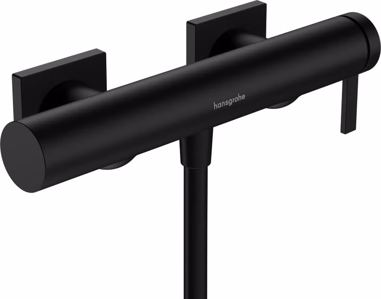 Hansgrohe Tecturis E éénhendel douchemengkraan met opbouwmontage, matzwart