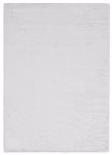 Luxor Living Kunstbont Tapijt Wit, 80 x 150 cm