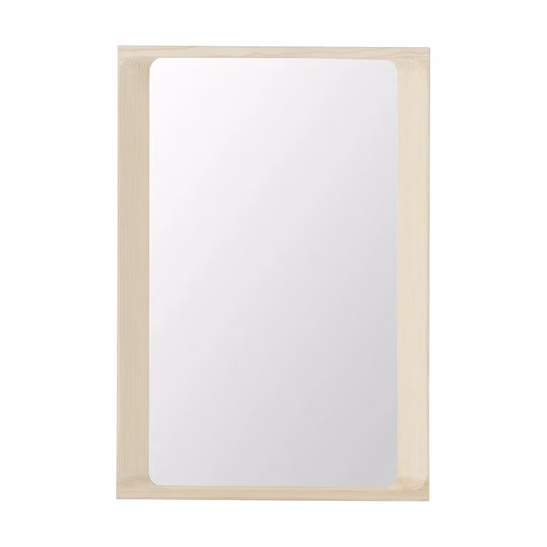 Muuto Arced wandspiegel Spruce B: 80 cm, H: 55 cm