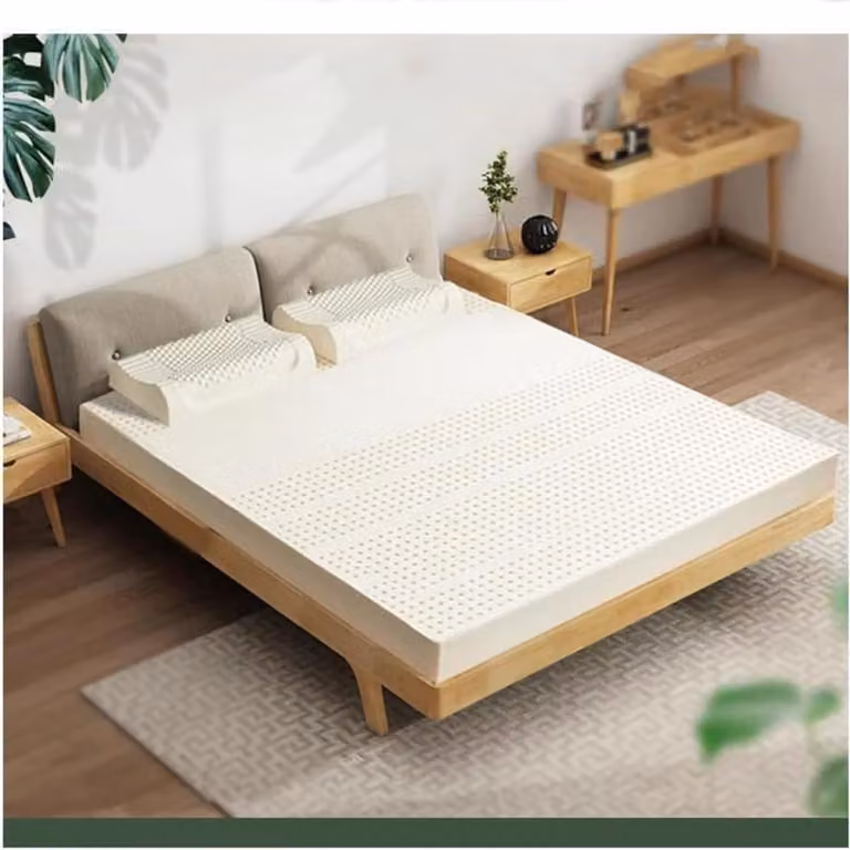 Natuurlijke Latex Matras met 7-Zone Comfort Systeem voor volwassenen - 110 x 190 cm