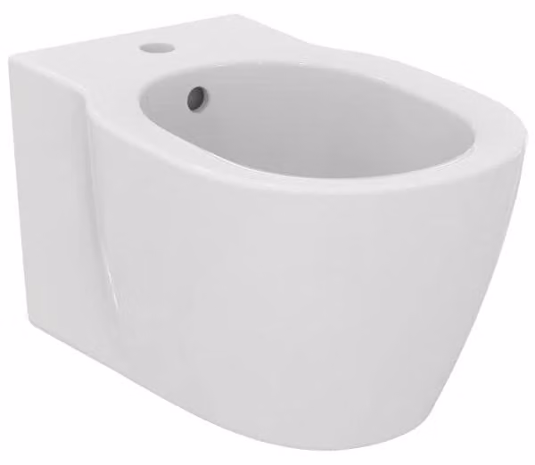 Dripio Wandtoilet van wit keramiek met verborgen bevestigingen, B: 54,5 cm, D: 36 cm, H: 40 cm