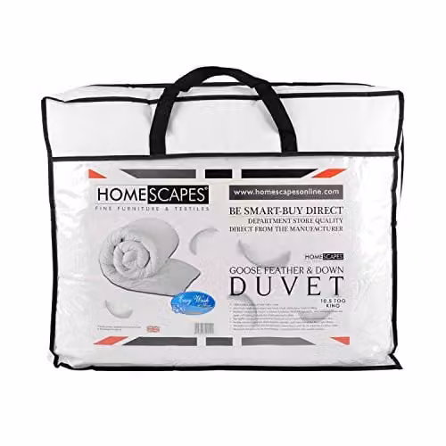 Homescapes Allround Dekbed Ganzendons en Veren Warmteklasse 2 230x220 cm