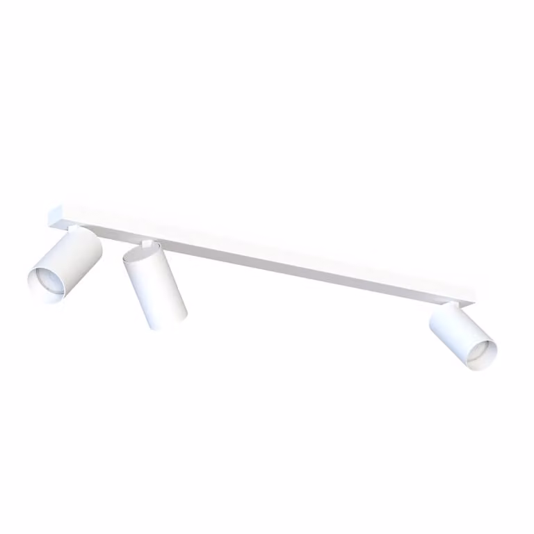 Lyora 3-lichts opbouwspot Mono wit